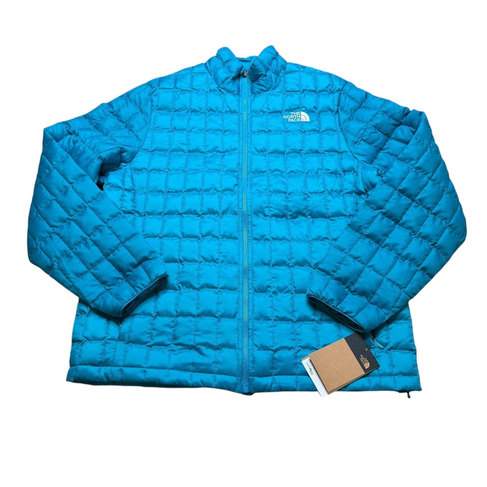 THE NORTH FACE Thermoball Eco Insulated Jacket Alkaline Blue Men's Large NWT